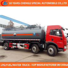 Camion de transport d&#39;acide chlorhydrique de camion de transport chimique 6X2 à vendre
